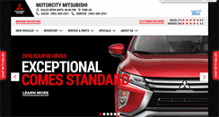 Desktop Screenshot of motorcity-mitsubishi.ca